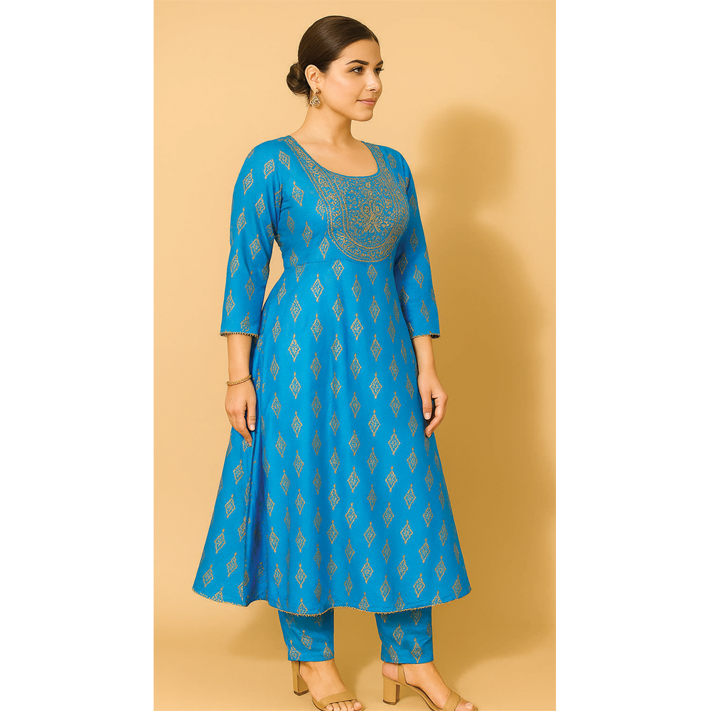 ladies frock suit